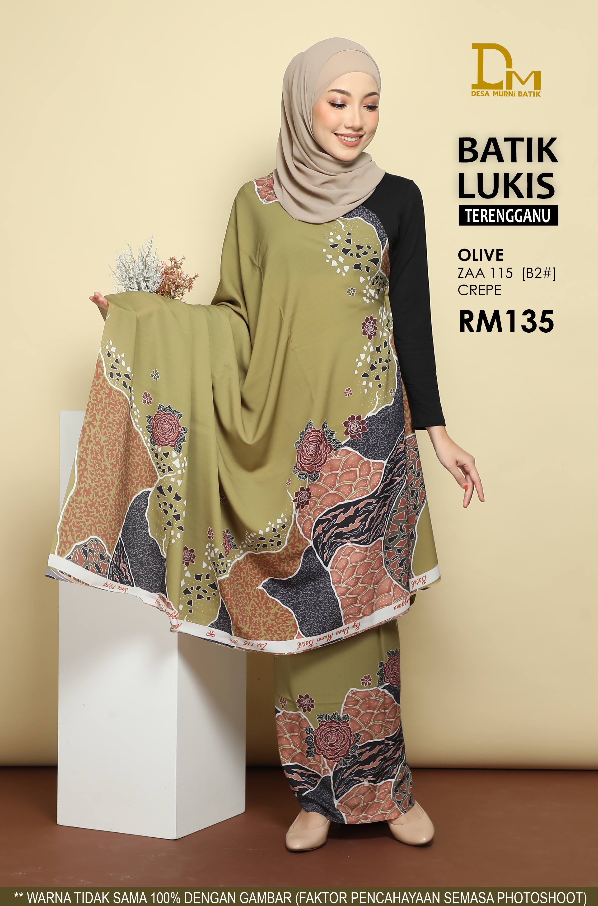 BATIK LUKIS TERENGGANU CREPE ZAA 115