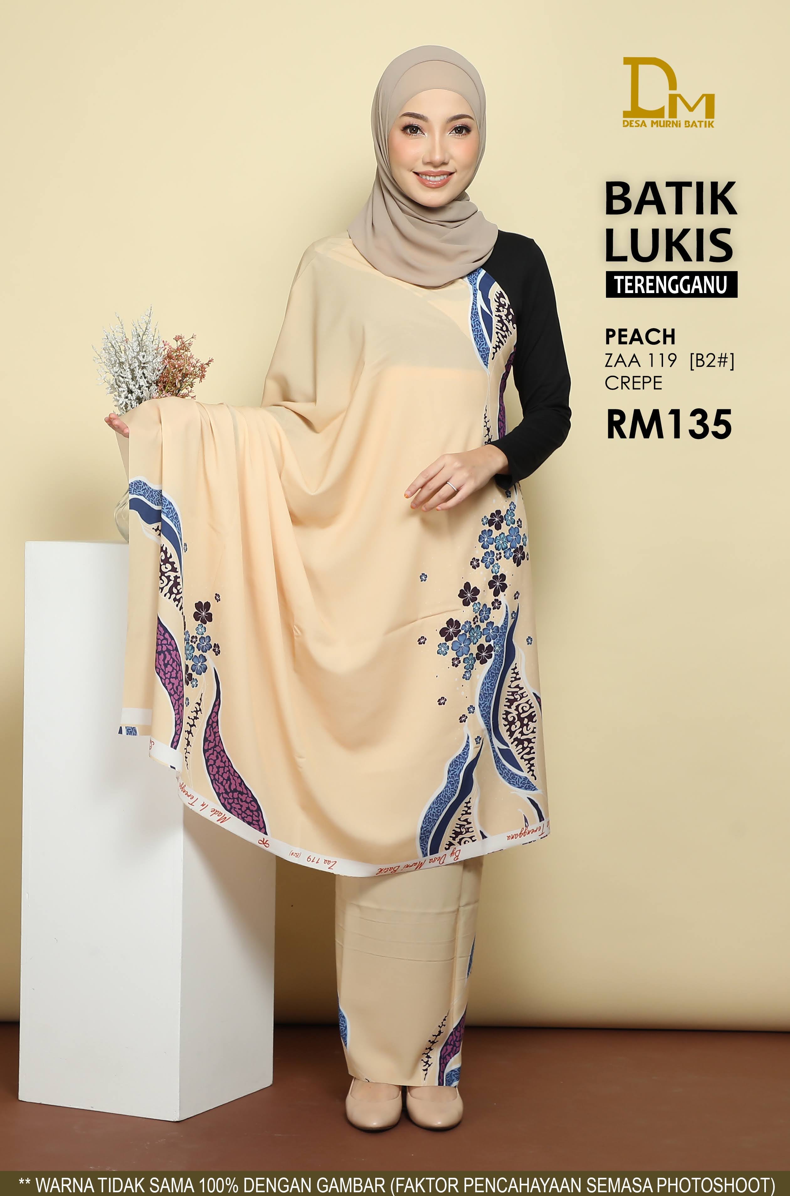 BATIK LUKIS TERENGGANU CREPE ZAA 119