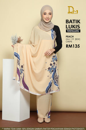 BATIK LUKIS TERENGGANU CREPE ZAA 119