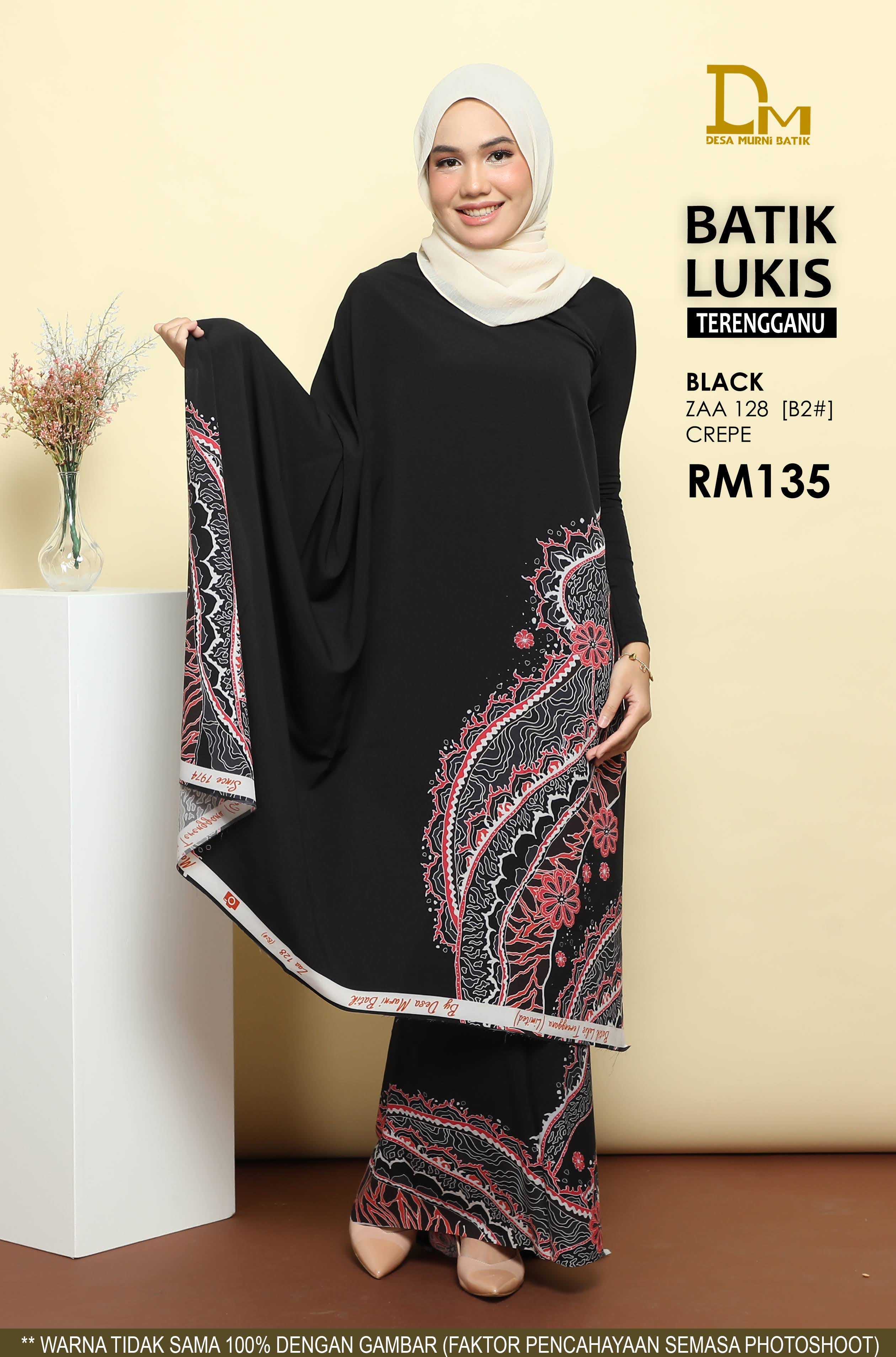 BATIK LUKIS TERENGGANU CREPE ZAA 128
