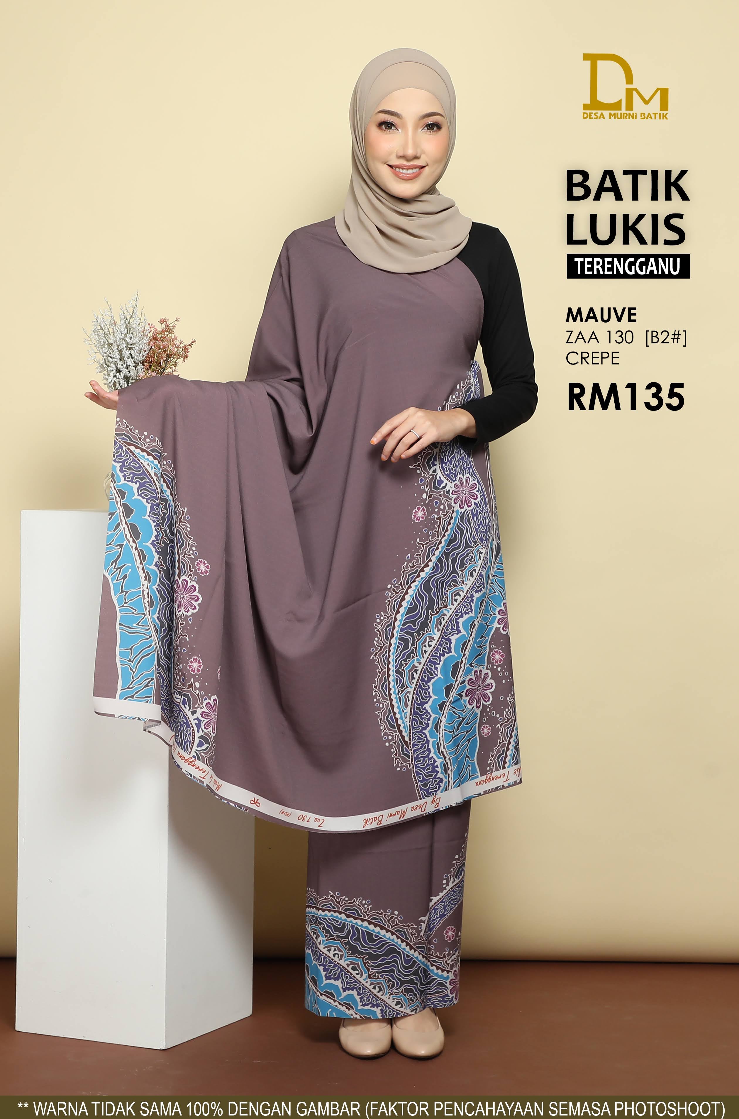 BATIK LUKIS TERENGGANU CREPE ZAA 130