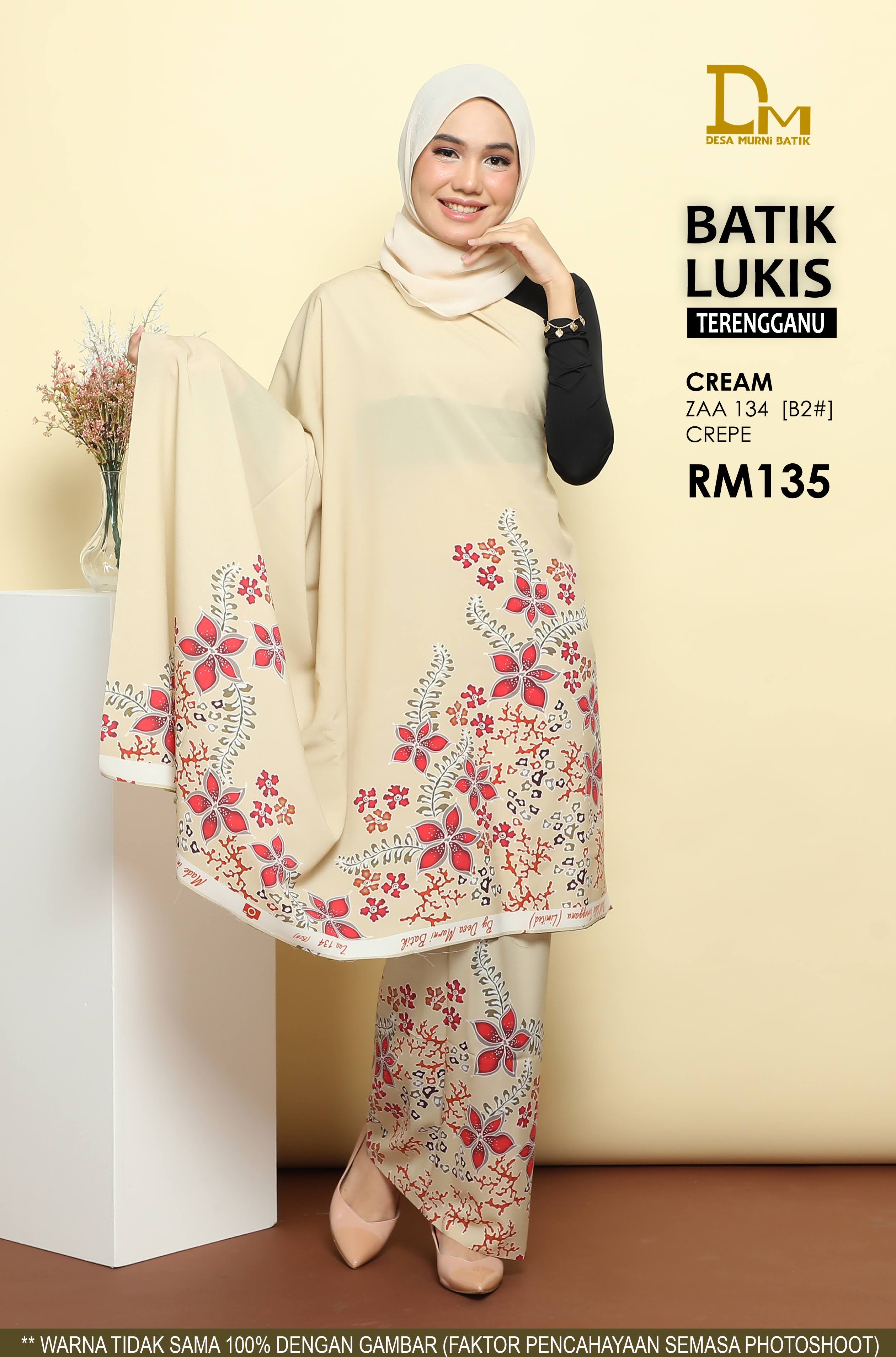 BATIK LUKIS TERENGGANU CREPE ZAA 134