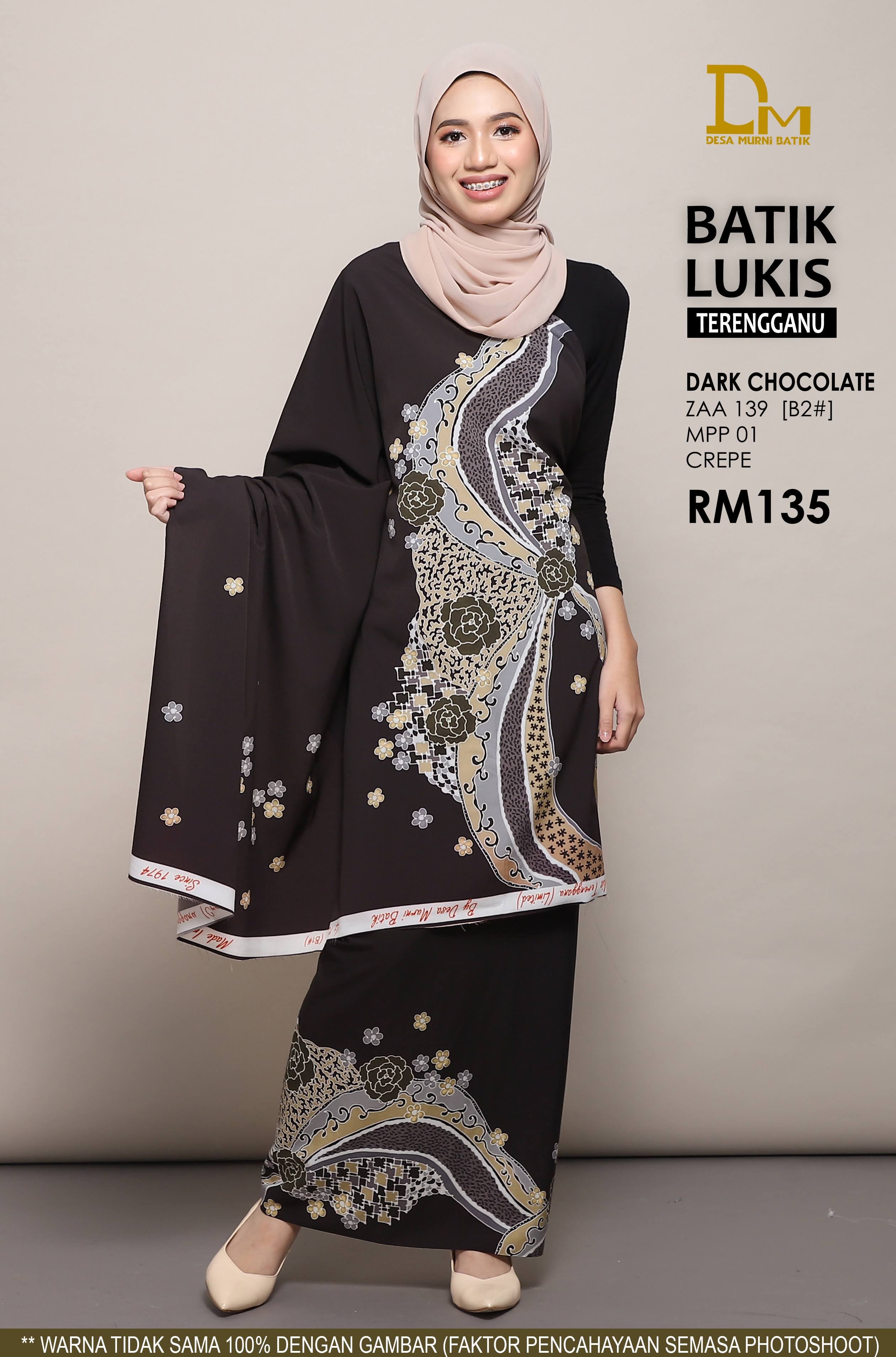 BATIK LUKIS TERENGGANU CREPE ZAA 139