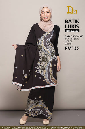 BATIK LUKIS TERENGGANU CREPE ZAA 139