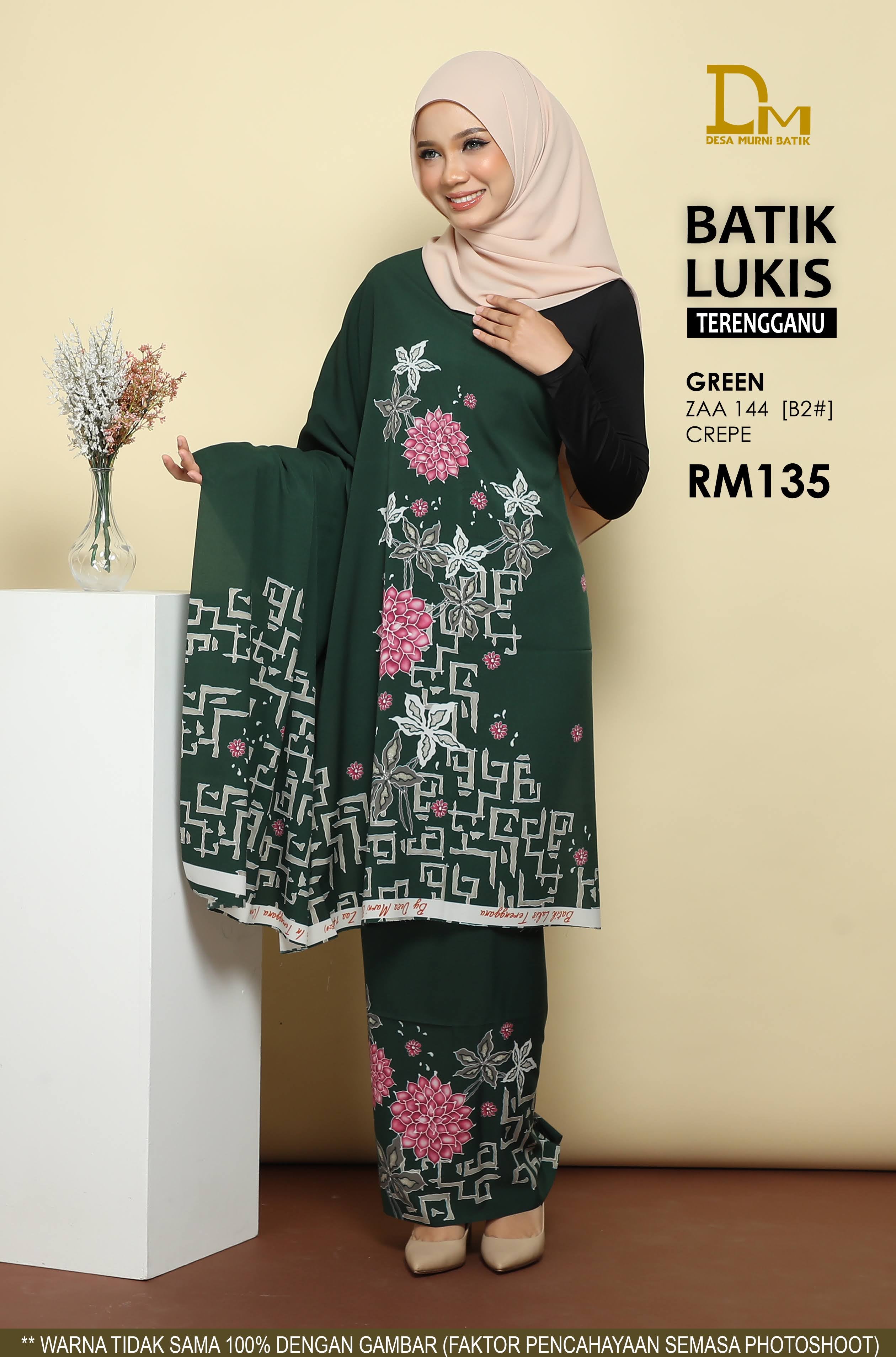 BATIK LUKIS TERENGGANU CREPE ZAA 144