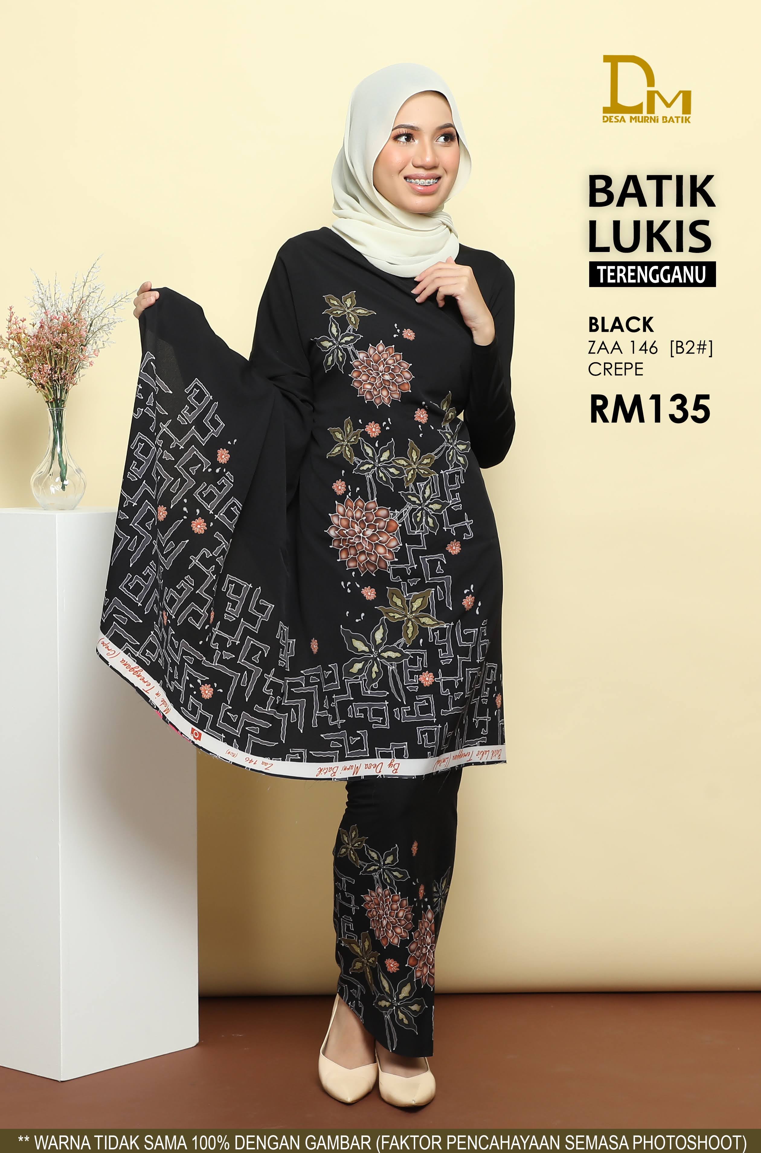 BATIK LUKIS TERENGGANU CREPE ZAA 146