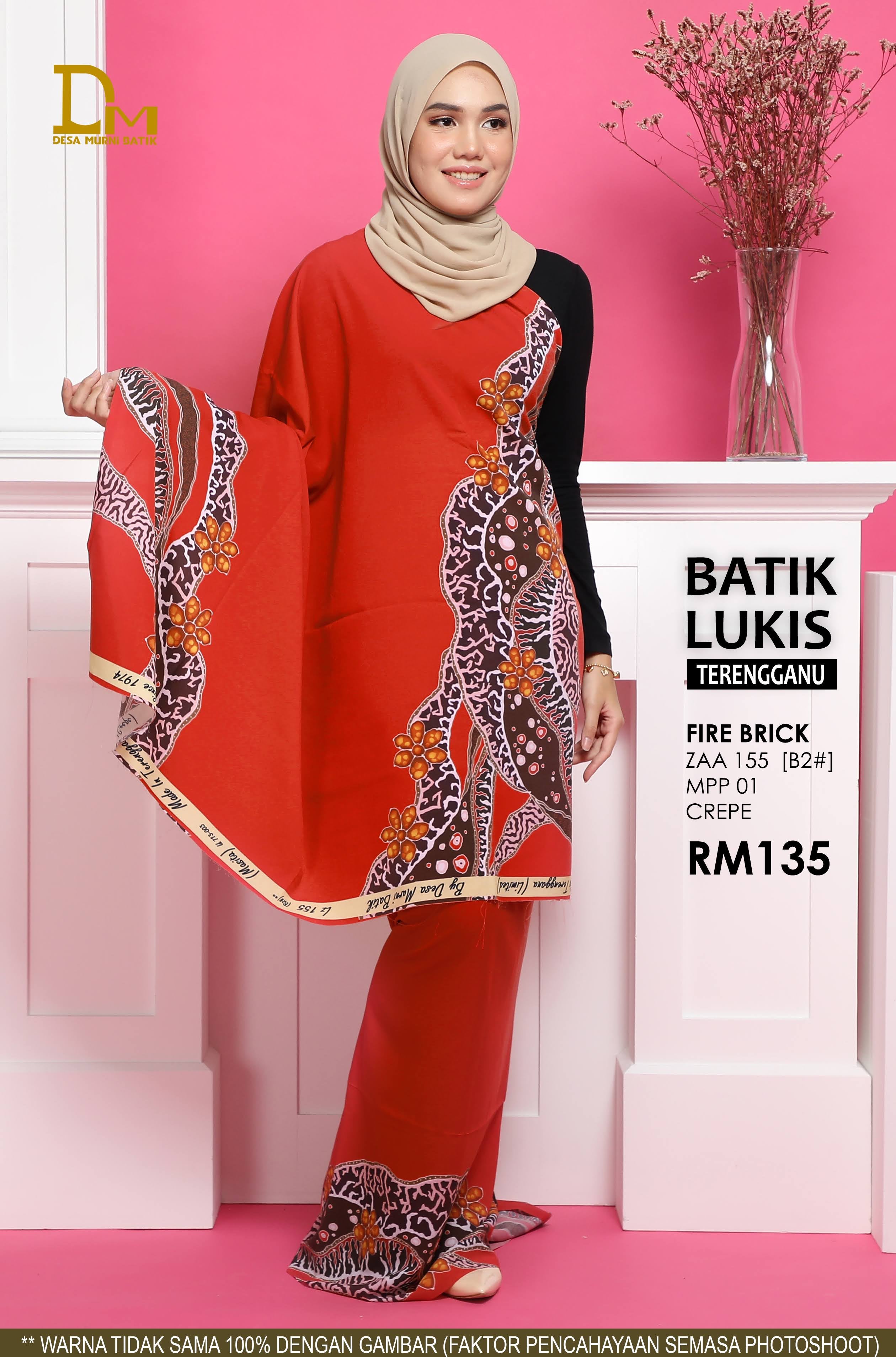 BATIK LUKIS TERENGGANU CREPE ZAA 155