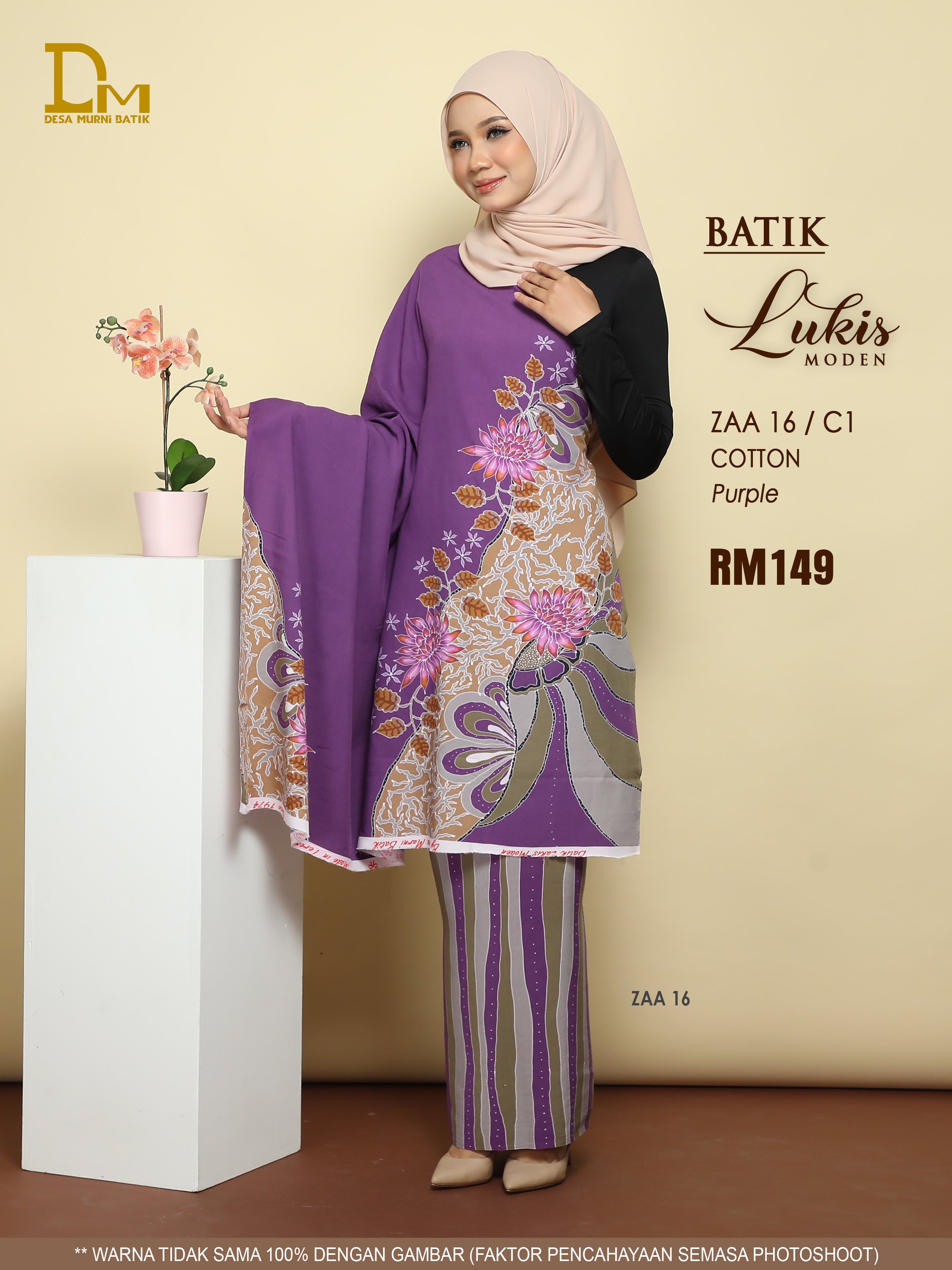 BATIK LUKIS MODEN ZAA 16