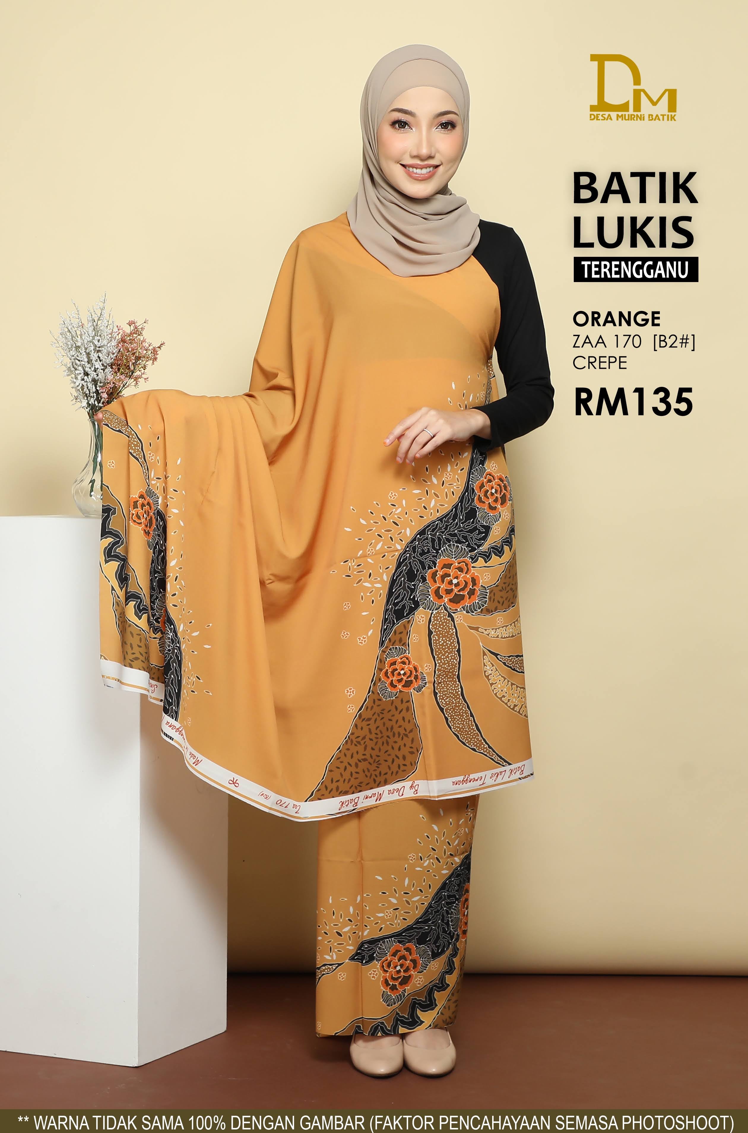 BATIK LUKIS TERENGGANU CREPE ZAA 170