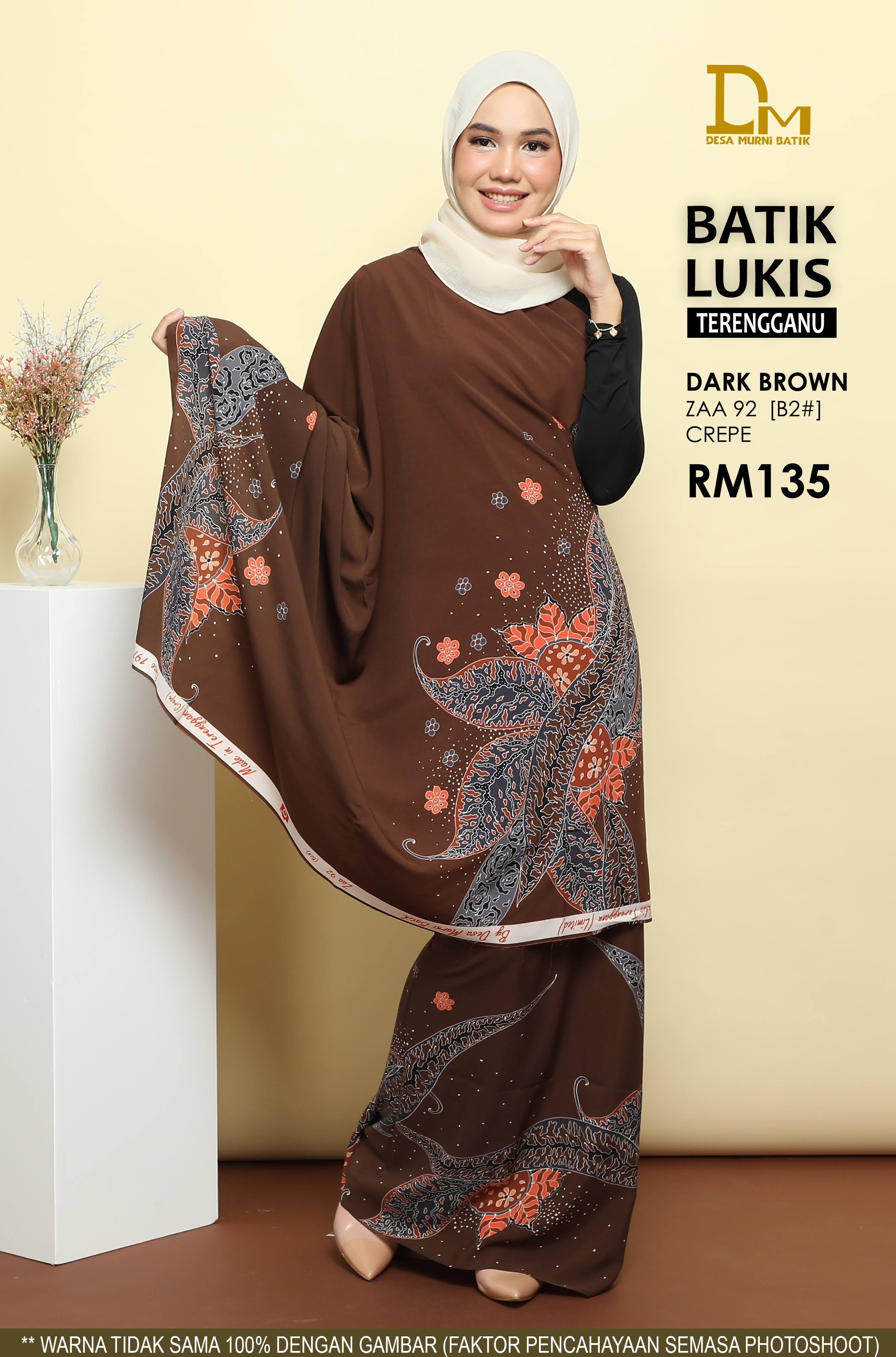 BATIK LUKIS TERENGGANU CREPE ZAA 92