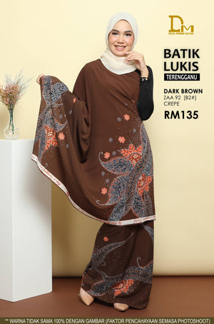 BATIK LUKIS TERENGGANU CREPE ZAA 92