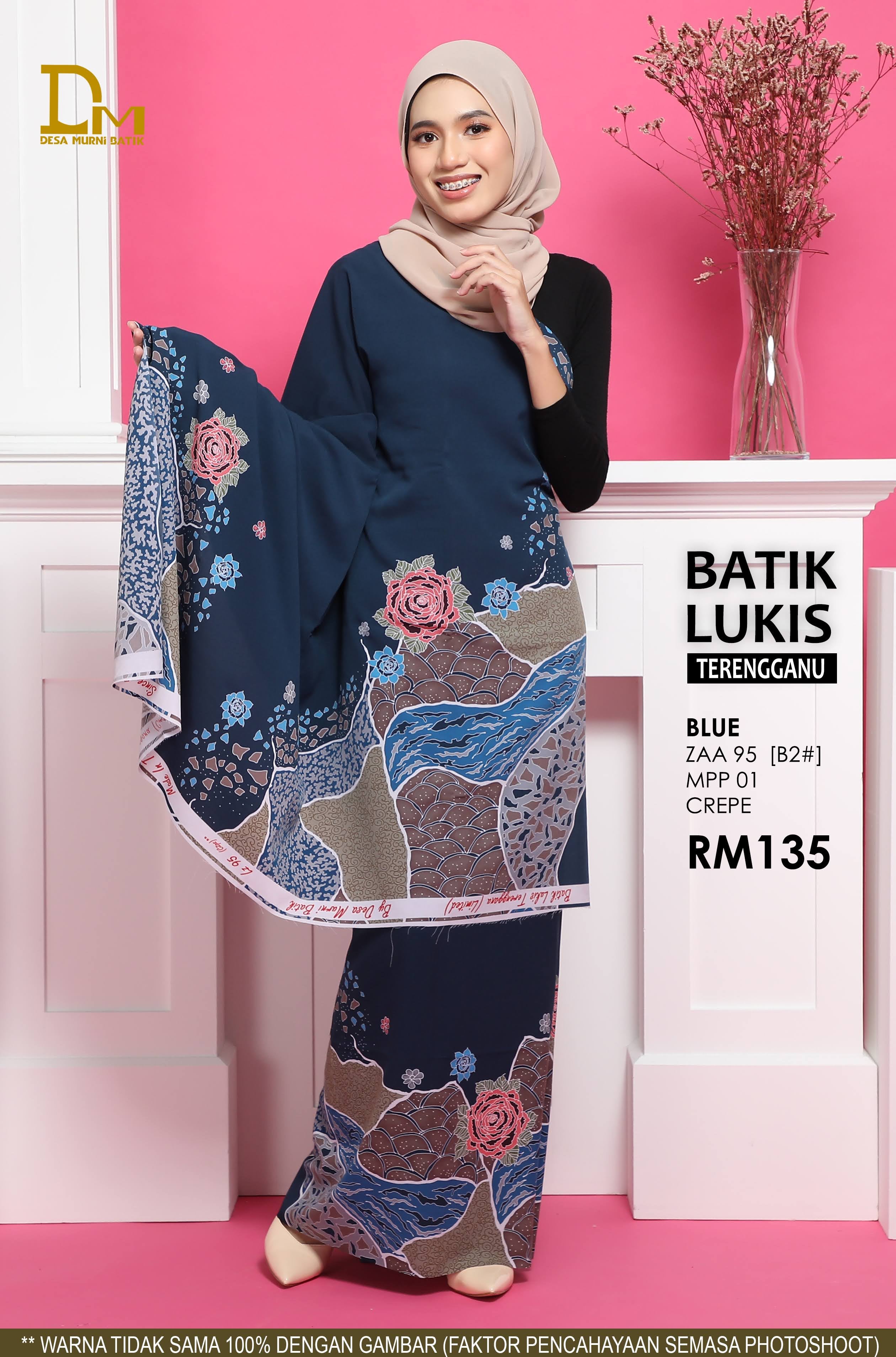 BATIK LUKIS TERENGGANU CREPE ZAA 95