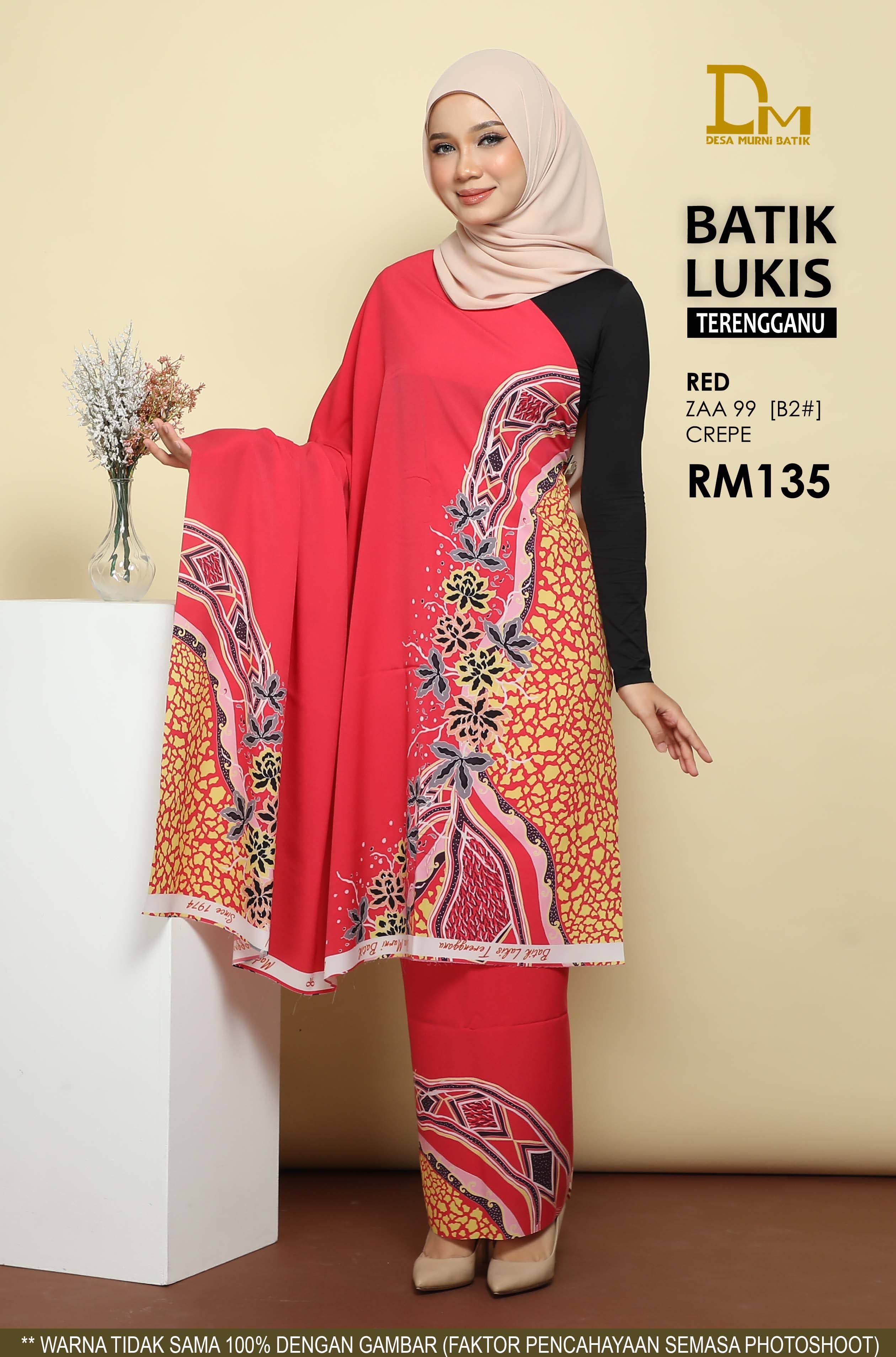 BATIK LUKIS TERENGGANU CREPE ZAA 99