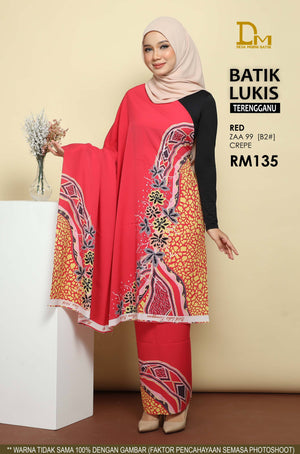 BATIK LUKIS TERENGGANU CREPE ZAA 99
